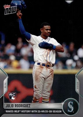 Julio Rodriguez 2022 Bowman Chrome Sapphire Edition #48 Base